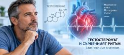 И ниският, и високият тестостерон може да повишат риска от предсърдно мъждене